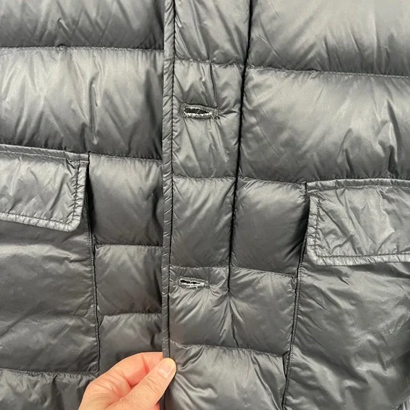 Massimo Dutti Black Puffer Jacket - Picture 4 of 16